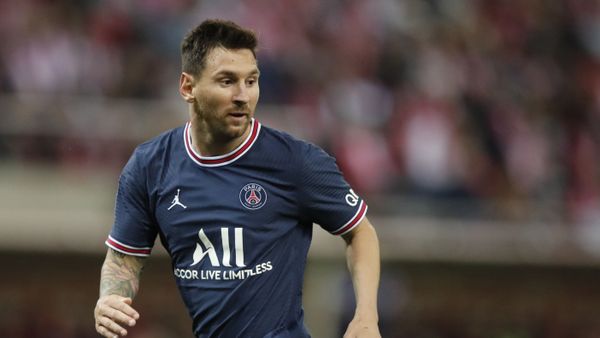 Soccer Football - Ligue 1 - Stade de Reims v Paris St Germain - Stade Auguste-Delaune, Reims, France - August 29, 2021 Paris St Germain's Lionel Messi - Sputnik International