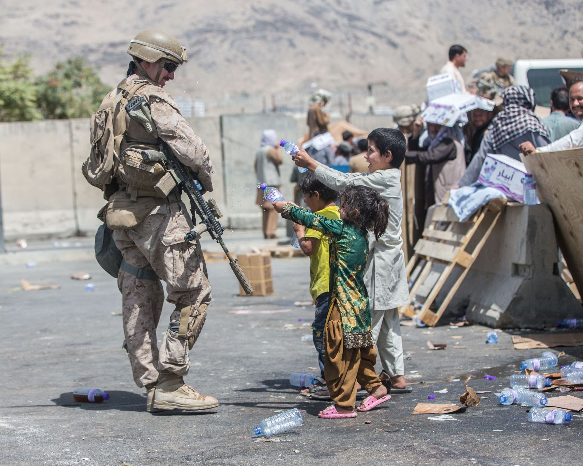 U.S. forces assist in Afghanistan evacuation - Sputnik International, 1920, 07.09.2021