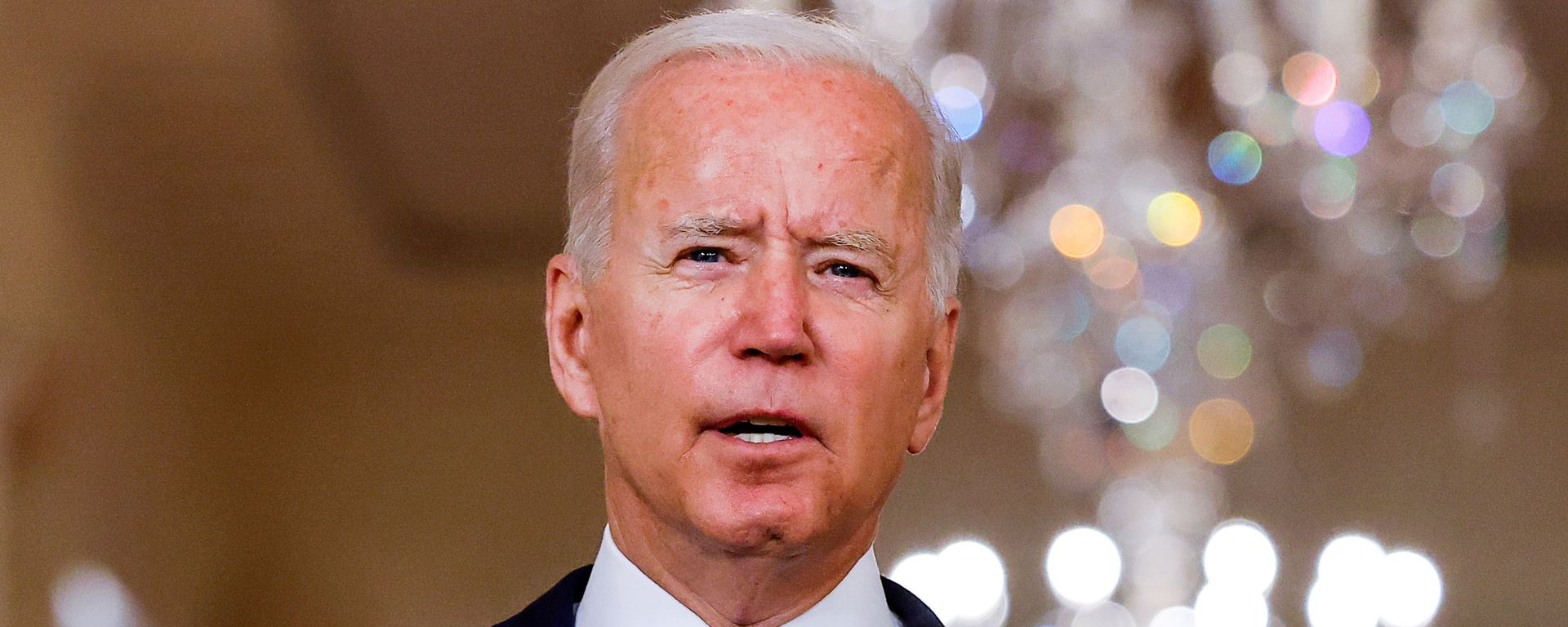 U.S. President Joe Biden delivers remarks on Afghanistan during a speech in the State Dining Room at the White House in Washington, U.S., August 31, 2021. - Sputnik International, 1920, 31.08.2021