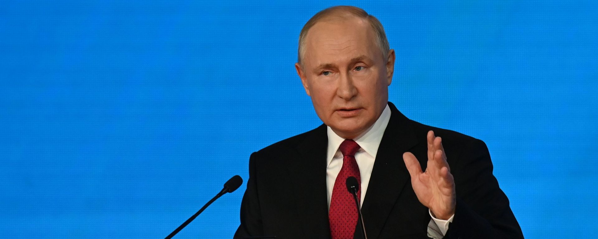 Russian President Vladimir Putin delivers a speech at a congress of the ruling United Russia party in Moscow, Russia August 24, 2021 Russian President Vladimir Putin delivers a speech at a congress of the ruling United Russia party in Moscow, Russia August 24, 2021 - Sputnik International, 1920