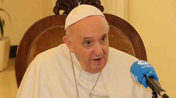 Pope Francis speaks during an interview with Spanish radio station COPE at the Vatican City in this picture released September 1, 2021. Carlos Herrera en COPE/Handout via REUTERS Pope Francis speaks during an interview with Spanish radio station COPE at the Vatican City in this picture released September 1, 2021. Carlos Herrera en COPE/Handout via REUTERS - Sputnik International