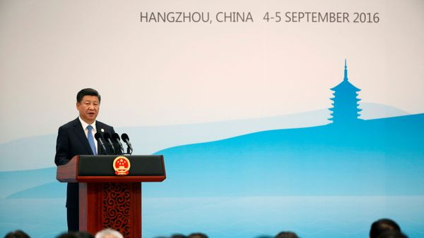 China's President Xi Jinping speaks at a news conference after the closing of G20 Summit in Hangzhou, Zhejiang Province, China, September 5, 2016. REUTERS/Damir Sagolj/File Photo - Sputnik International