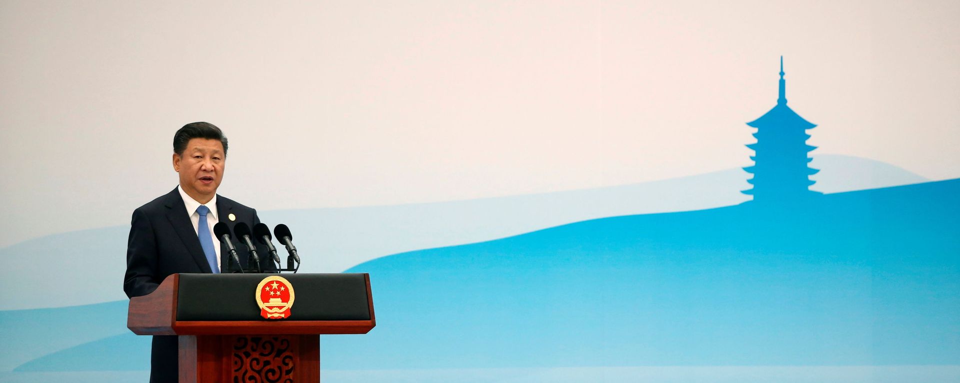China's President Xi Jinping speaks at a news conference after the closing of G20 Summit in Hangzhou, Zhejiang Province, China, September 5, 2016. REUTERS/Damir Sagolj/File Photo China's President Xi Jinping speaks at a news conference after the closing of G20 Summit in Hangzhou, Zhejiang Province, China, September 5, 2016. REUTERS/Damir Sagolj/File Photo - Sputnik International, 1920, 02.09.2021