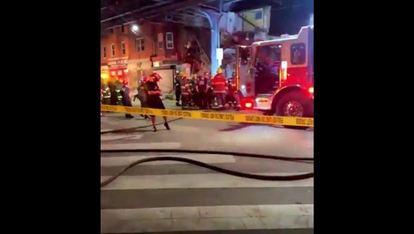 Confirmed building collapse with multiple people trapped in Philadelphia - Sputnik International