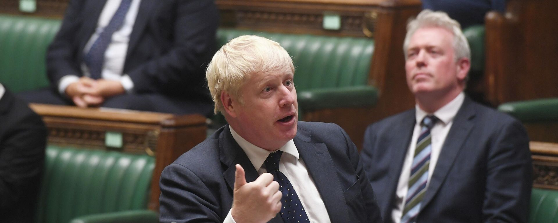 Britain's PM Johnson addresses lawmakers about Afghanistan - Sputnik International, 1920, 07.09.2021