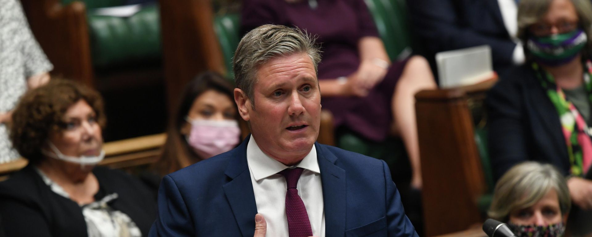 Britain's PM Johnson addresses lawmakers about Afghanistan Britain's PM Johnson addresses lawmakers about Afghanistan - Sputnik International, 1920, 17.01.2022