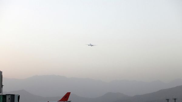 The first international flight since the withdrawal of U.S. troops from Afghanistan takes off from the international airport in Kabul, Afghanistan, September 9, 2021 - Sputnik International