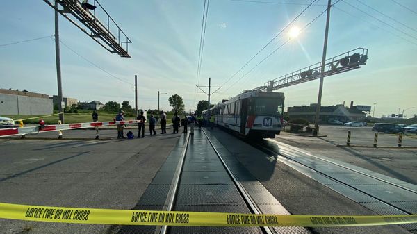 A photo from the crime scene of an alleged mass shooting in East Saint Louis, on September 9, 2021. - Sputnik International