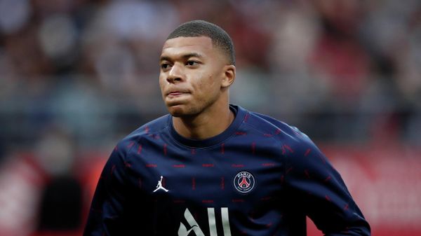 August 29, 2021 Paris St Germain's Kylian Mbappe during the warm up before the match August 29, 2021 Paris St Germain's Kylian Mbappe during the warm up before the match - Sputnik International