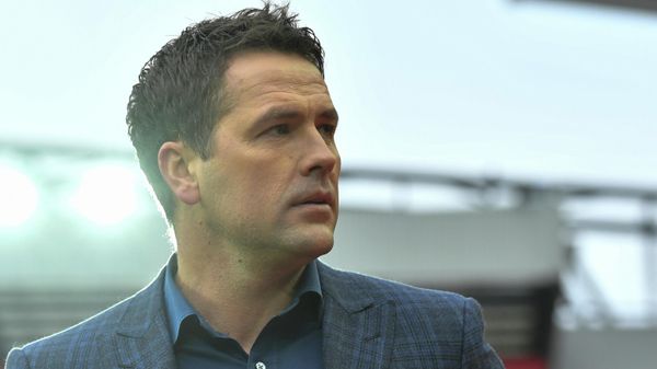 Former England football player Michael Owen arrives at Anfield for the English Premier League football match between Liverpool and Swansea City at Anfield in Liverpool, north west England on January 21, 2017 - Sputnik International