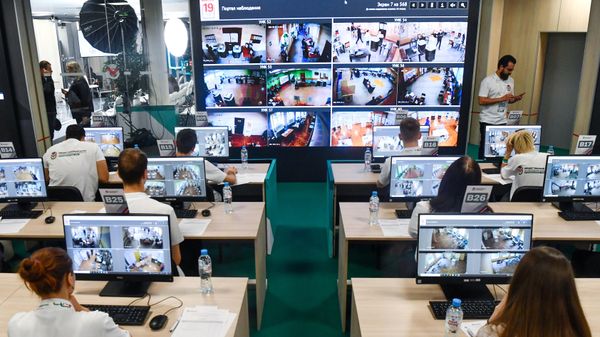 Public headquarters for observing elections in Moscow  - Sputnik International