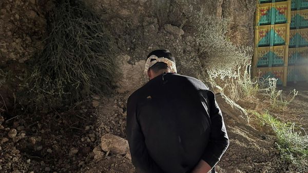 Palestinian militant Mahmoud Ardah sits after being arrested, following his escape from Gilboa prison together with five other militants, in the village of Umm Al Ghanam, Israel September 11, 2021 - Sputnik International