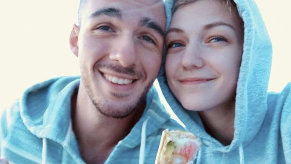 Gabrielle Petito, 22, who was reported missing on September 11, 2021 after traveling with her boyfriend around the country in a van and never returned home, poses for a photo with Brian Laundrie in this undated handout photo.  - Sputnik International