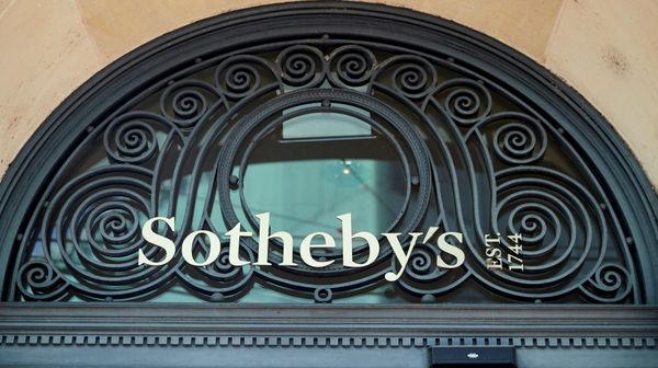 A logo is pictured on Sotheby's in Geneva, Switzerland, June 21, 2020. A logo is pictured on Sotheby's in Geneva, Switzerland, June 21, 2020. - Sputnik International