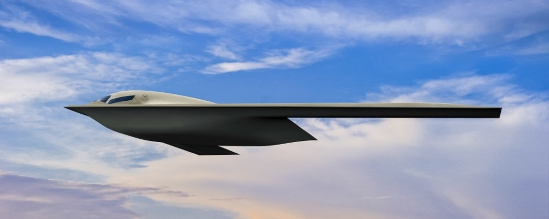US Air Force rendering of B-21 stealth bomber. US Air Force rendering of B-21 stealth bomber. - Sputnik International, 1920, 07.12.2022