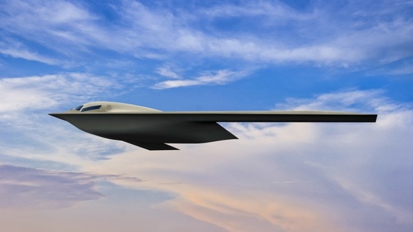 US Air Force rendering of B-21 stealth bomber. - Sputnik International