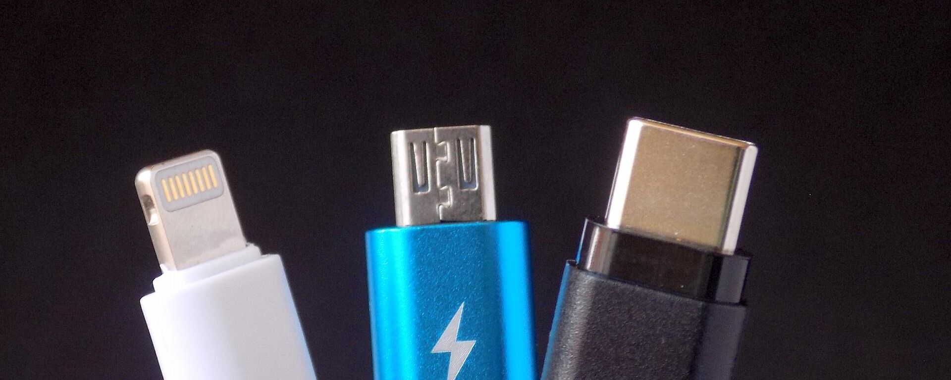 Charging cables Charging cables - Sputnik International, 1920, 22.09.2021