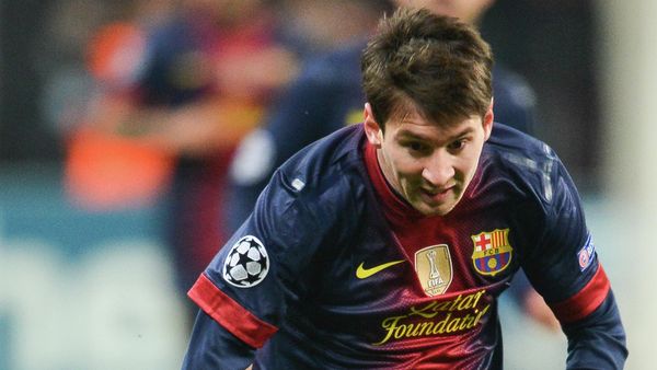 FC Barcelona player Lionel Messi in the UEFA Champions League 2012/2013 group stage match between FC Spartak Moscow (Russia) and FC Barcelona (Spain) FC Barcelona player Lionel Messi in the UEFA Champions League 2012/2013 group stage match between FC Spartak Moscow (Russia) and FC Barcelona (Spain) - Sputnik International