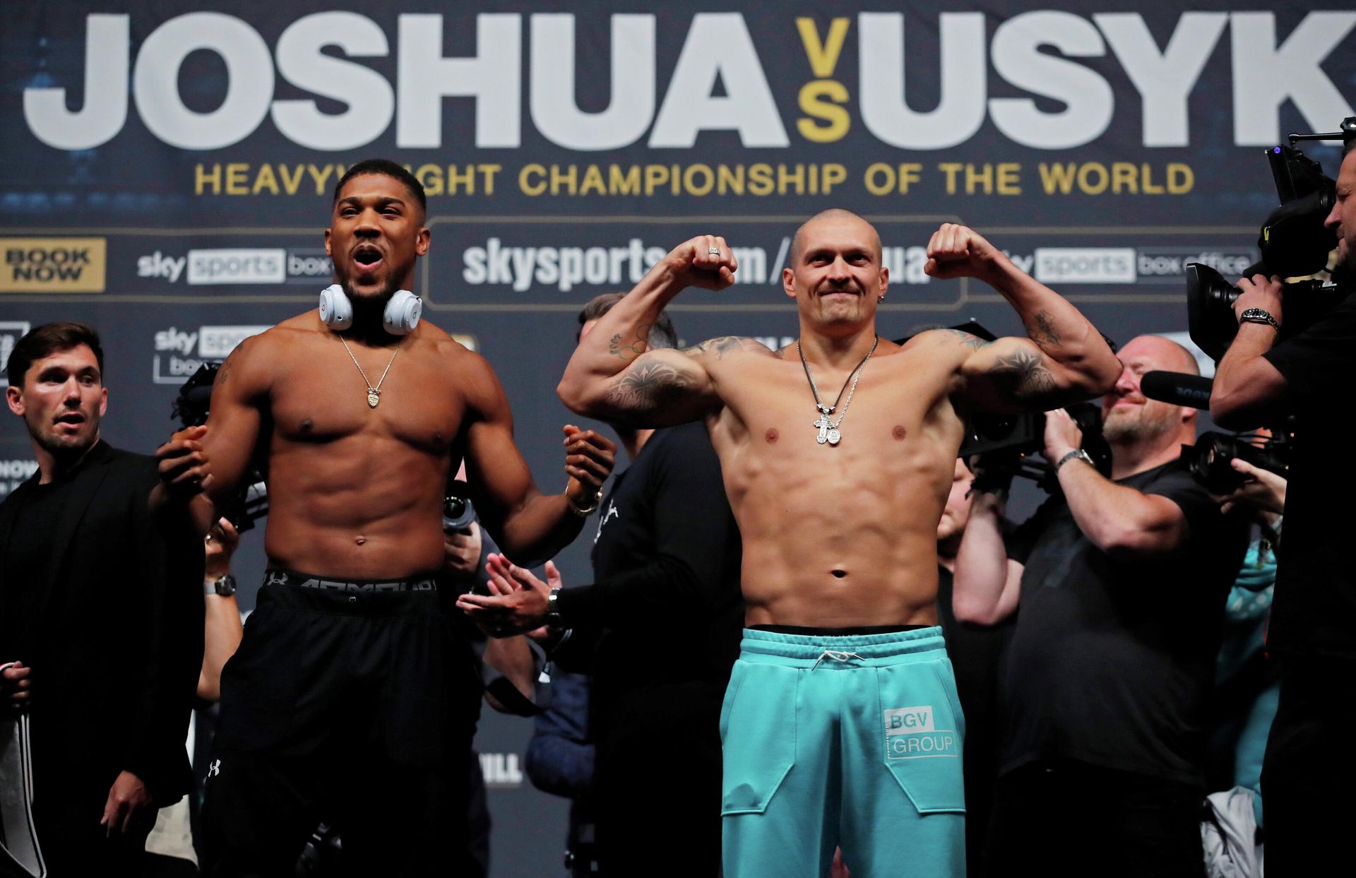 Anthony Joshua and Oleksandr Usyk - Sputnik International, 1920, 25.09.2021