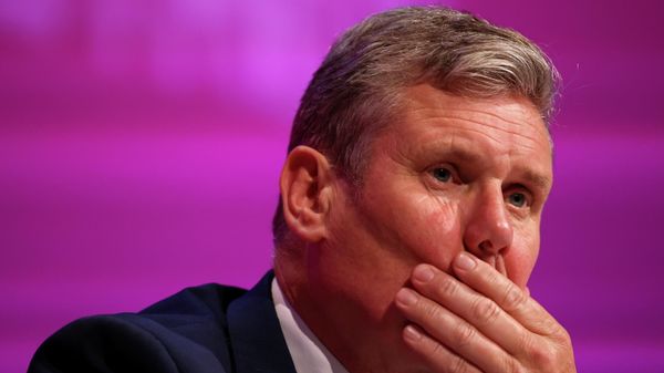 Britain's Labour Party leader Keir Starmer attends Britain's Labour Party annual conference, in Brighton, Britain September 25, 2021 - Sputnik International