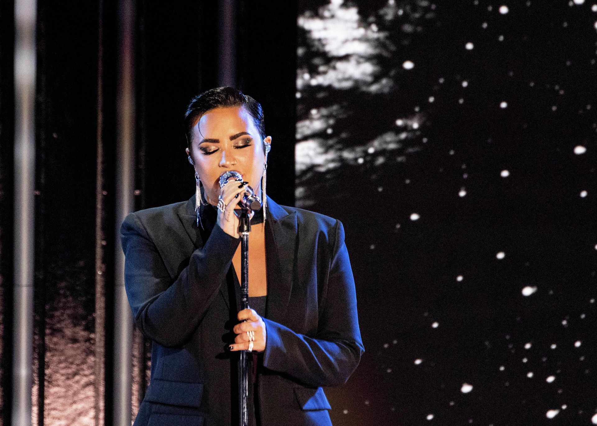 Demi Lovato performs during the Global Citizen Live concert at The Greek Theatre in Los Angeles, California, US, September 25, 2021 - Sputnik International, 1920, 28.09.2021