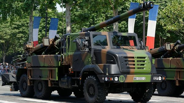 CAESAR self-propelled howitzer - Sputnik International