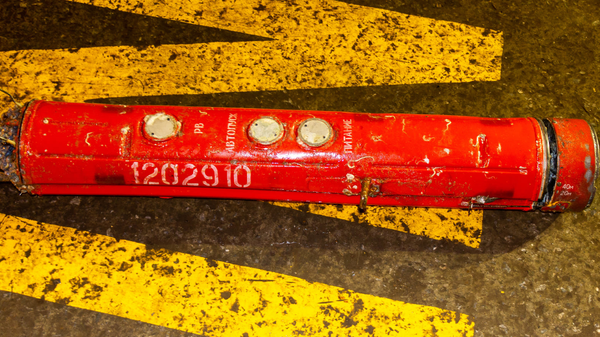 Russian sonar buoy caught by Irish fishermen. - Sputnik International