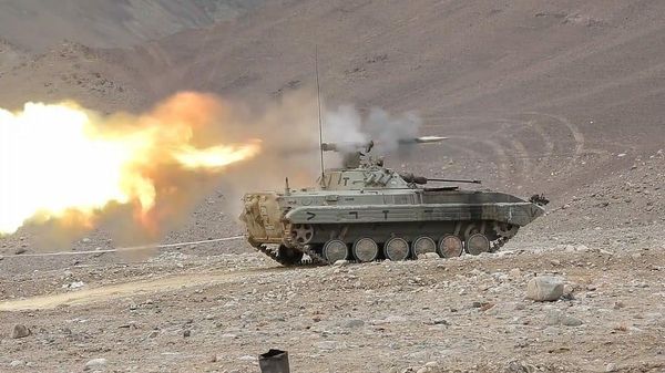 Live Fire Drills by Indian Army in Ladakh - Sputnik International