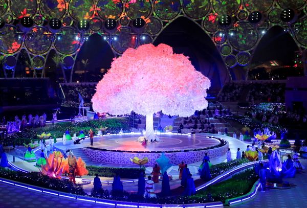 Artists perform during the opening ceremony of the Dubai Expo 2020 in Dubai, United Arab Emirates, on 30 September 2021. - Sputnik International