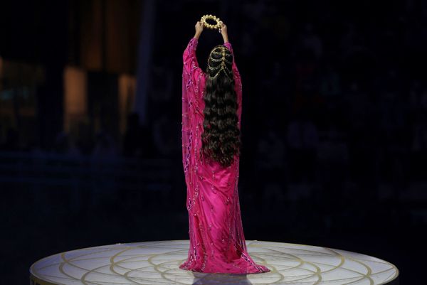 A female dancer performs during the opening ceremony of the Dubai Expo 2020. - Sputnik International