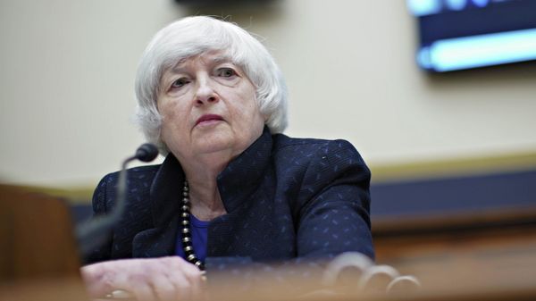 Treasury Secretary Janet Yellen attends the House Financial Services Committee hearing in Washington, U.S., September 30, 2021 - Sputnik International