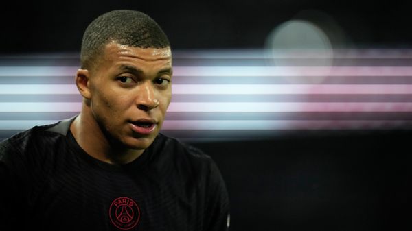 PSG's Kylian Mbappe looks on during the French League One soccer match between Paris Saint-Germain and Montpellier at the Parc des Princes stadium in Paris, Saturday, Sept. 25, 2021 PSG's Kylian Mbappe looks on during the French League One soccer match between Paris Saint-Germain and Montpellier at the Parc des Princes stadium in Paris, Saturday, Sept. 25, 2021 - Sputnik International