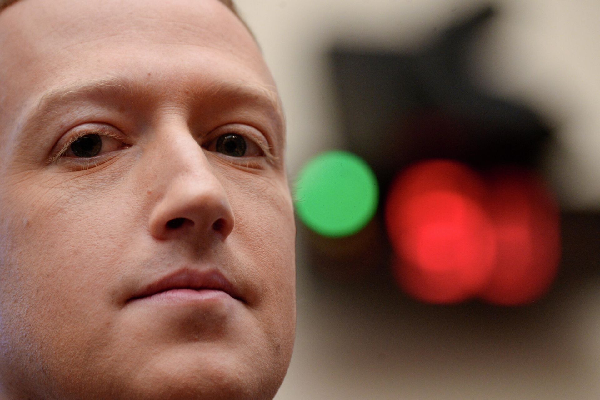 Facebook Chairman and CEO Zuckerberg testifies at a House Financial Services Committee hearing in Washington Facebook Chairman and CEO Zuckerberg testifies at a House Financial Services Committee hearing in Washington - Sputnik International, 1920, 06.10.2021