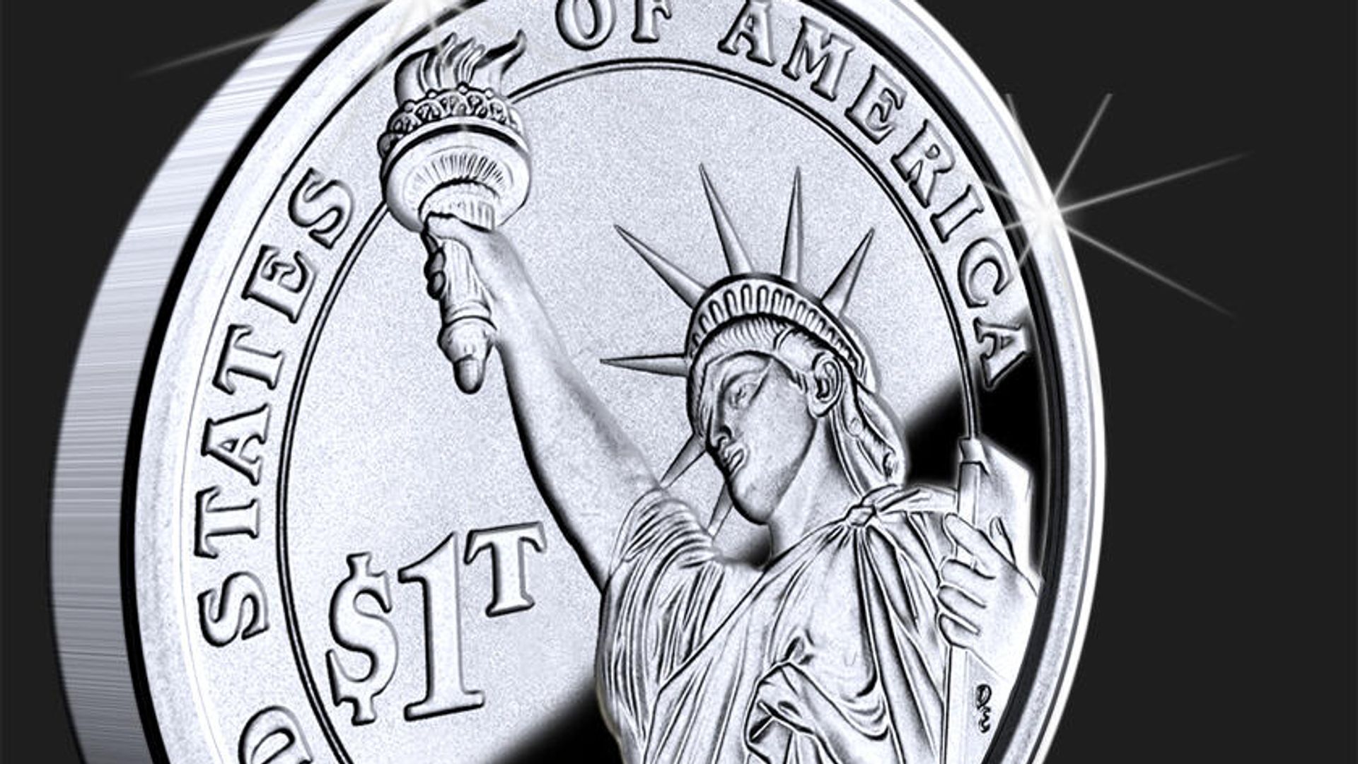 Trillion Dollar Coin Trillion Dollar Coin - Sputnik International, 1920, 07.10.2021