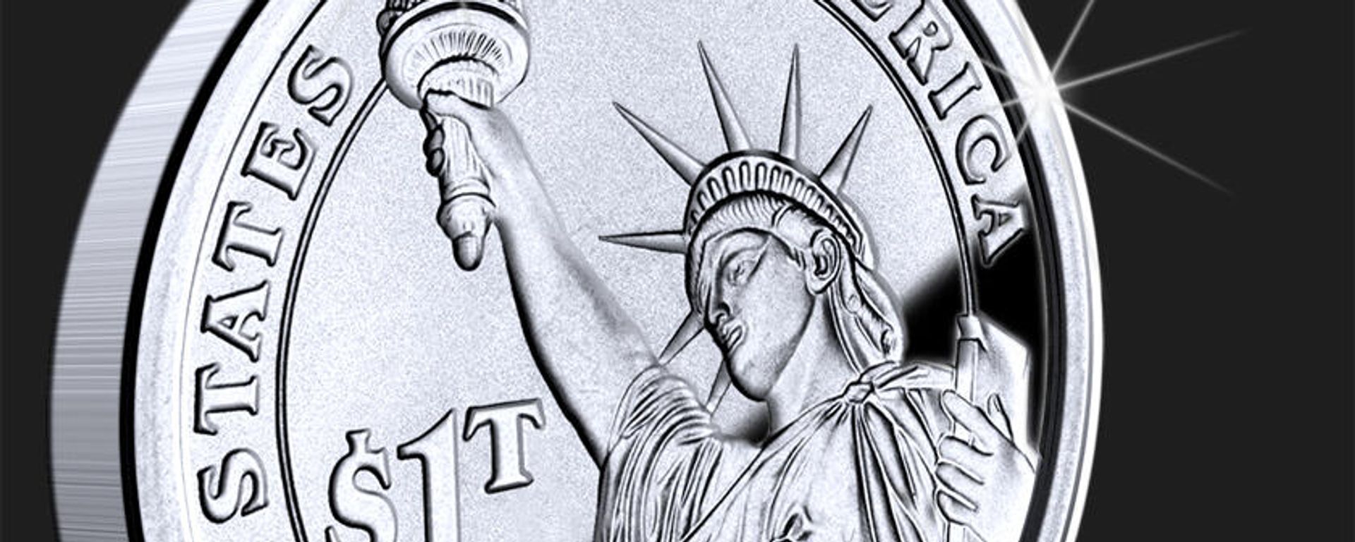 Trillion Dollar Coin Trillion Dollar Coin - Sputnik International, 1920, 07.10.2021