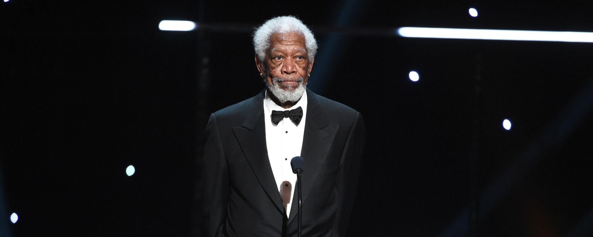 Morgan Freeman speaks on stage at the 51st NAACP Image Awards at the Pasadena Civic Auditorium on Saturday, Feb. 22, 2020, in Pasadena, Calif. Morgan Freeman speaks on stage at the 51st NAACP Image Awards at the Pasadena Civic Auditorium on Saturday, Feb. 22, 2020, in Pasadena, Calif. - Sputnik International, 1920, 10.10.2021