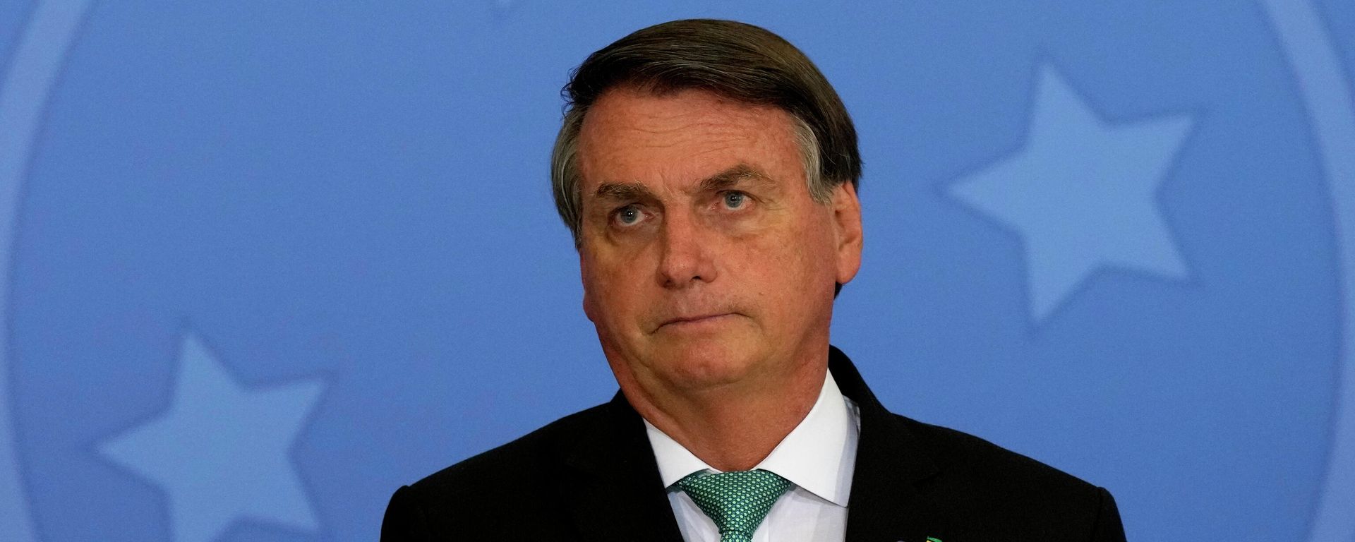 Brazil's President Jair Bolsonaro attends a ceremony on the National Day of People with Disabilities, at the Planalto presidential palace, in Brasilia, Brazil, Monday, Sept. 27, 2021. Brazil's President Jair Bolsonaro attends a ceremony on the National Day of People with Disabilities, at the Planalto presidential palace, in Brasilia, Brazil, Monday, Sept. 27, 2021. - Sputnik International, 1920, 01.02.2022