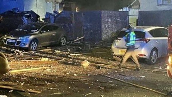 A powerful explosion struck a residential building in the town of Ayr in southwestern Scotland on October 18, police said. - Sputnik International