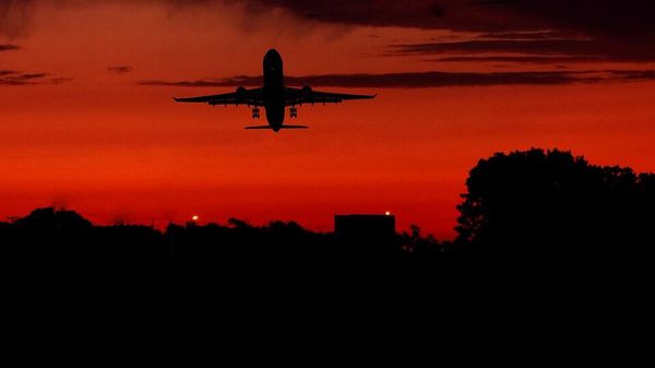 Sunset flight - Sputnik International
