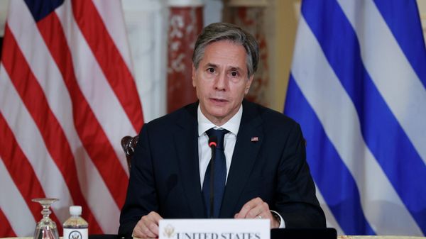 U.S. Secretary of State Antony Blinken at the State Department in Washington, U.S. October 14, 2021. - Sputnik International