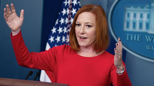 White House press secretary Jen Psaki speaks during a briefing at the White House, Tuesday, Oct. 19, 2021, in Washington - Sputnik International