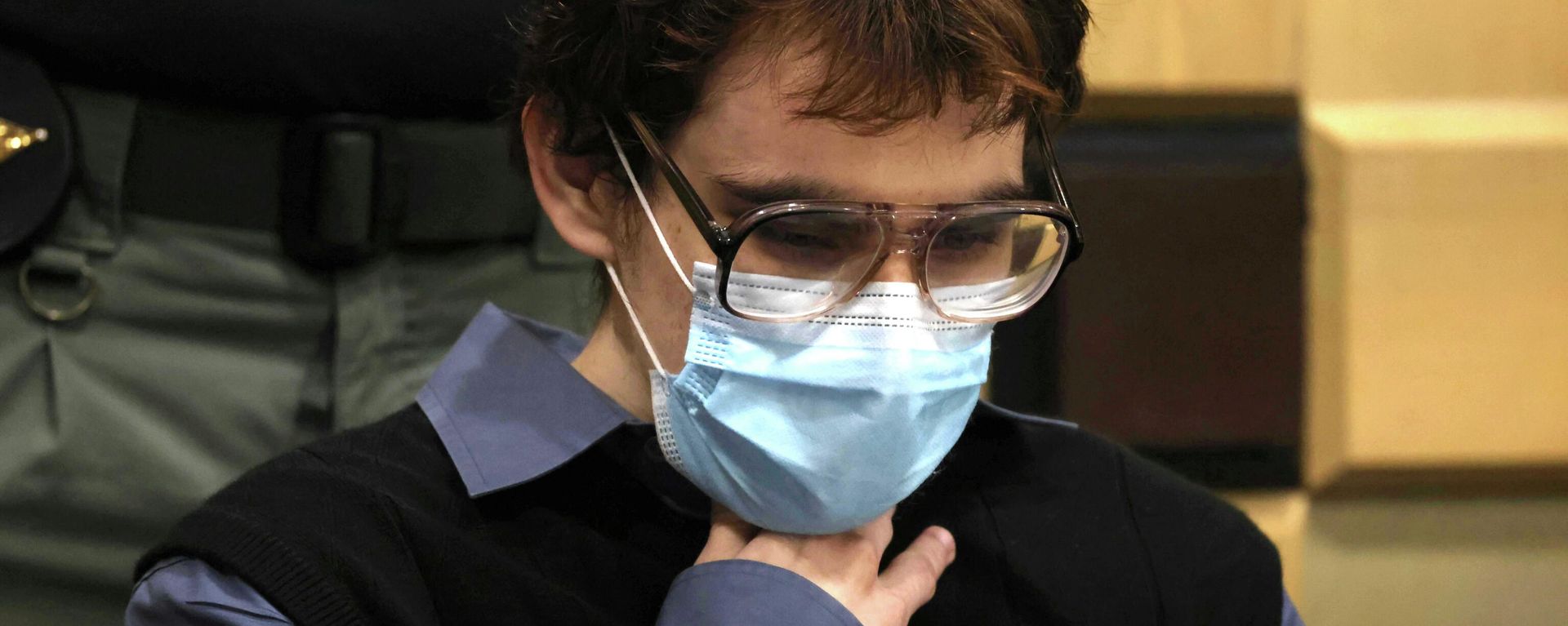 Parkland school shooter Nikolas Cruz appears at the Broward County Courthouse in Fort Lauderdale, Florida, U.S. October 20, 2021 - Sputnik International, 1920, 20.10.2021