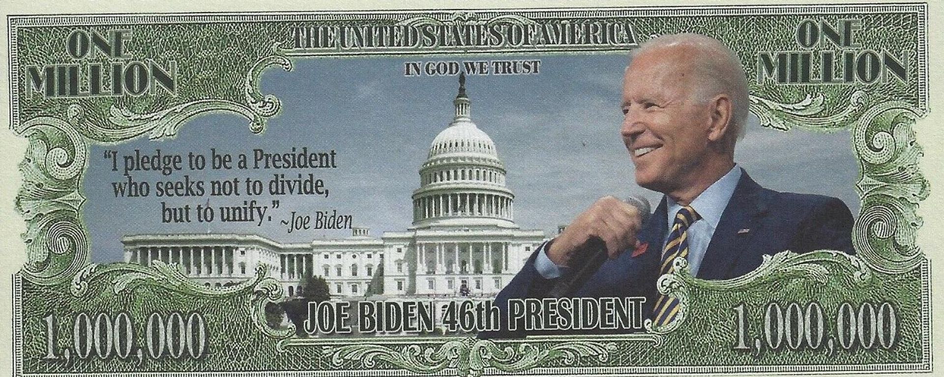 Biden dollars Biden dollars - Sputnik International, 1920, 07.08.2022
