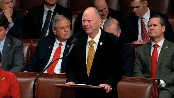 Rep. Bill Posey, R-Fla., speaks as the House of Representatives debates the articles of impeachment against President Donald Trump at the Capitol in Washington, Wednesday, Dec. 18, 2019. - Sputnik International
