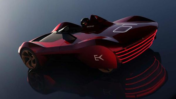 Electric Hypercar Ekonk - Sputnik International
