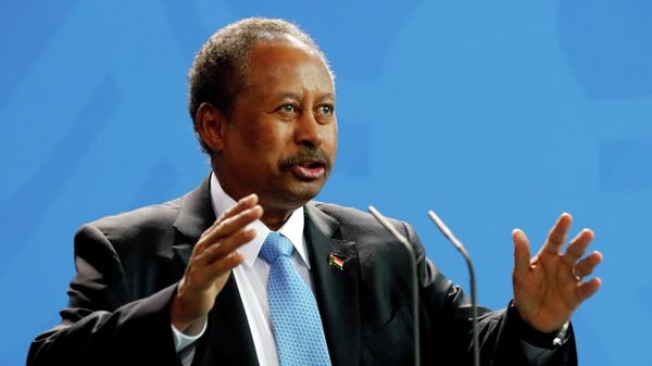 Sudan's Prime Minister Abdalla Hamdok in Berlin, Germany, February 14, 2020.  - Sputnik International