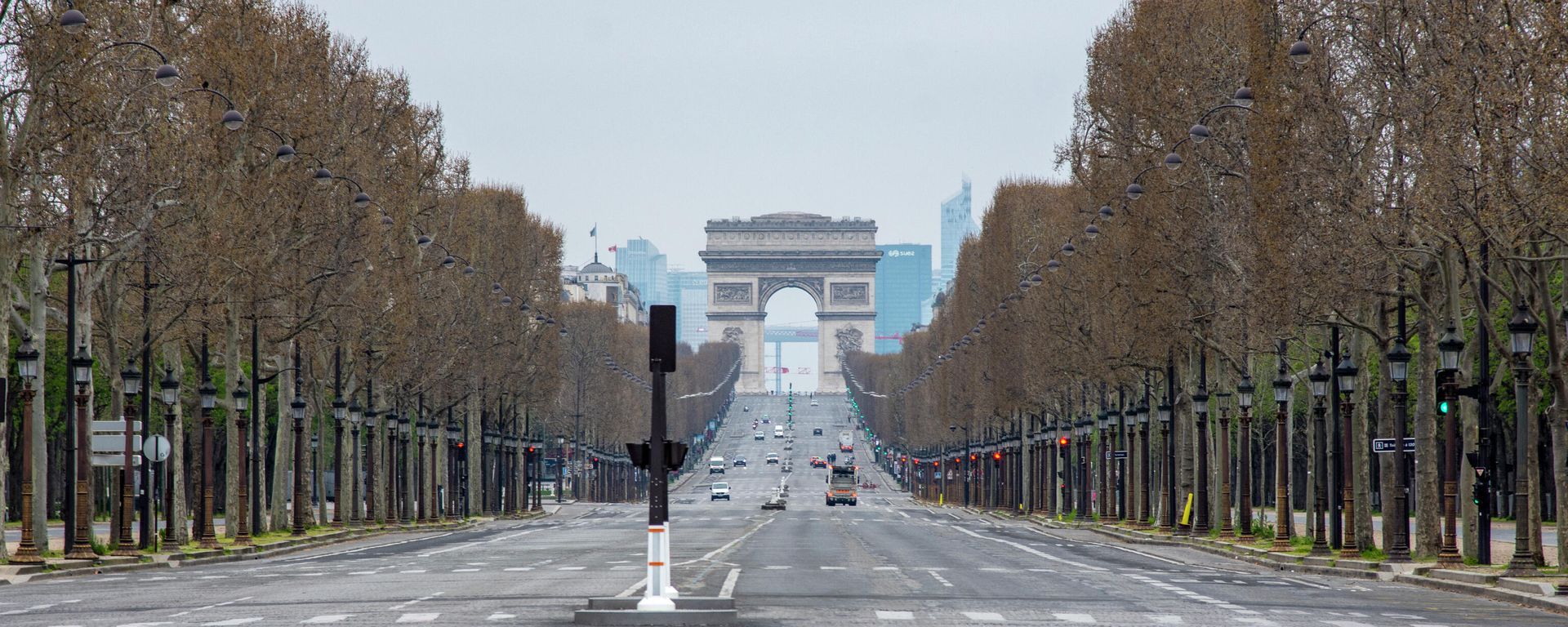 Situation in Paris in connection with the coronavirus pandemic Situation in Paris in connection with the coronavirus pandemic - Sputnik International, 1920, 08.01.2024