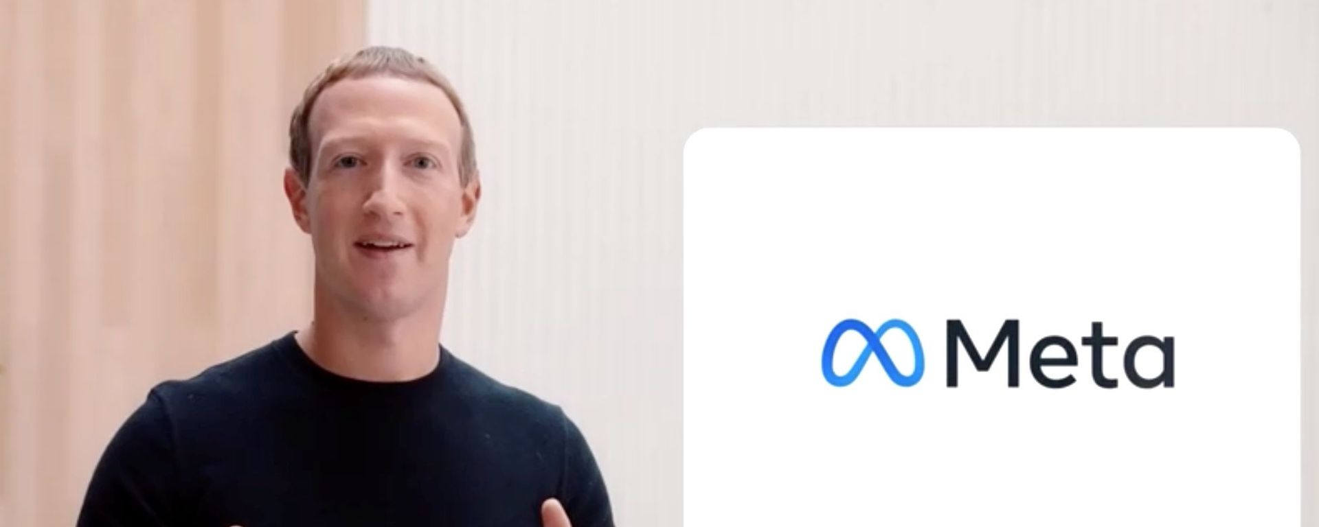Facebook CEO Mark Zuckerberg speaks during a live-streamed virtual and augmented reality conference to announce the rebrand of Facebook as Meta, in this screen grab taken from a video released October 28, 2021. Facebook CEO Mark Zuckerberg speaks during a live-streamed virtual and augmented reality conference to announce the rebrand of Facebook as Meta, in this screen grab taken from a video released October 28, 2021. - Sputnik International, 1920, 29.10.2021
