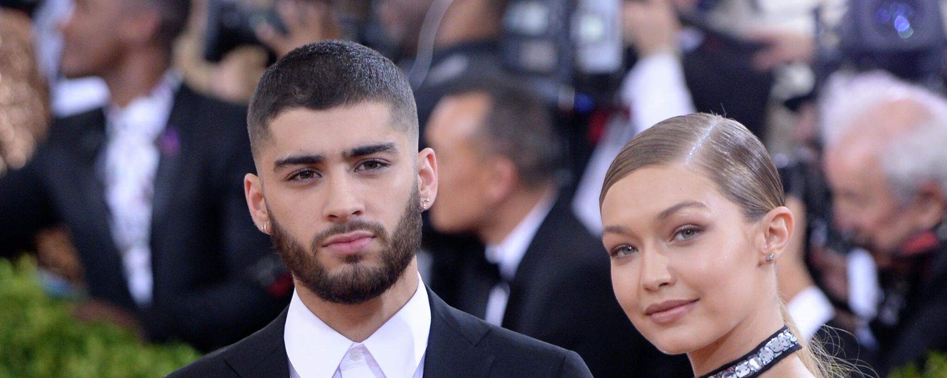 Zayn Malik, left, and Gigi Hadid arrive at The Metropolitan Museum of Art Costume Institute Benefit Gala, celebrating the opening of Manus x Machina: Fashion in an Age of Technology on Monday, May 2, 2016, in New York. Zayn Malik, left, and Gigi Hadid arrive at The Metropolitan Museum of Art Costume Institute Benefit Gala, celebrating the opening of Manus x Machina: Fashion in an Age of Technology on Monday, May 2, 2016, in New York. - Sputnik International, 1920, 30.10.2021