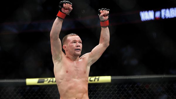 Petr Yan celebrates after defeating Urijah Faber in a mixed martial arts bantamweight bout at UFC 245, Saturday, Dec. 14, 2019, in Las Vegas. - Sputnik International